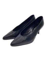 画像：パンプス/36/BLK/レザー//