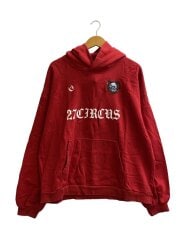 画像：パーカー/XL/コットン/RED//