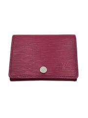 画像：カードケース/--/RED/無地/メンズ