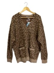 画像：カーディガン(厚手)/XL/モヘア/BRW/アニマル/02243ND07