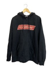 画像：ジップパーカー/XL/コットン/BLK/02241CF02/24SS/HG BOX LOGOS