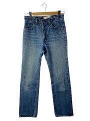 画像：ストレートパンツ/--/コットン/BLU/519-0217