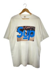 画像：23SS/Face Tee*/Tシャツ/M/コットン/WHT/プリント