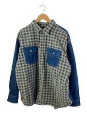 画像：Gジャン/L/コーデュロイ/IDG/チェック/PC9-A5767-0003