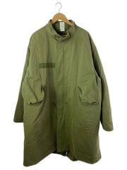 画像：コート/L/ポリエステル/KHK/無地/42-19-0125-286