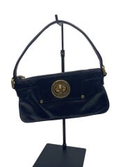 画像：y2k/ハンドバッグ/レザー/BLK/無地