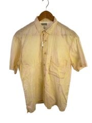 画像：半袖シャツ/M/コットン/YLW/総柄