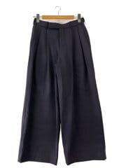 画像：スラックスパンツ/1/ウール/GRY/無地/M25D01PT01C/Washer Wool Gabardine//