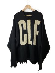 画像：22AW/CLF KNIT/ニット・セーター(厚手)/L/ウール/BLK/SM-A22-0000-033