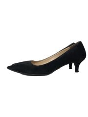 画像：パンプス/35.5/BLK/スウェード