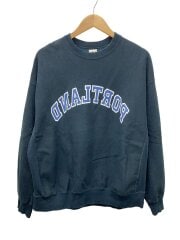 画像：Sofftt&Harrd Sweatt Crrew-neck PRIIN/2/コットン/BLK/bROOTS22F22P