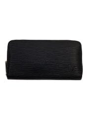 画像：ジッピー・ウォレット_エピ/レザー/BLK/メンズ