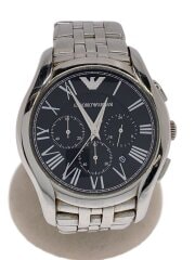 画像：クォーツ腕時計/アナログ/--/BLK/SLV/AR-1786