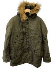 画像：N-3B/フライトジャケット/L/ナイロン/KHK/N18843