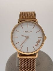 画像：クォーツ腕時計/アナログ/WHT/SS/CA.120.7.34.1748