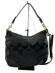 画像：ショルダーバッグ/キャンバス/BLK/総柄/F21968