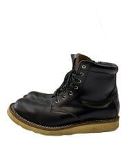 画像：レースアップブーツ/US8/BLK/OB-8593LC//
