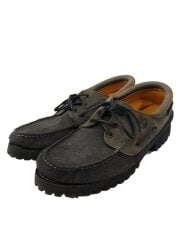 画像：デッキシューズ/26.5cm/GRY/スウェード/A29Y5