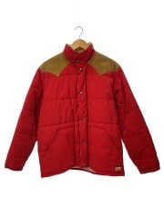 画像：ダウンジャケット/M/--/RED/無地