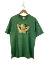 画像：22SS Gummo Dot Tee/Tシャツ/L/コットン/GRN/無地/使用感