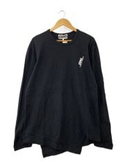 画像：長袖Tシャツ/XXL/コットン/BLK/SZ-T062