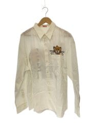 画像：長袖シャツ/42/コットン/WHT/無地/FF55CH4299P3