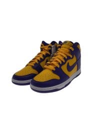 画像：DUNK HI RETRO LAKERS/ダンクハイカットスニーカー/US10/PUP/DD1399-500//
