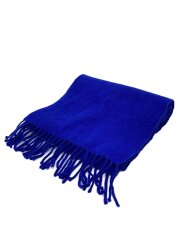 画像：マフラー/カシミア/BLU/無地/メンズ