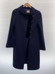 画像：コート/40/ウール/NVY/無地/20102