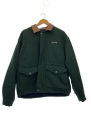 画像：ジャケット/L/ウール/GRN/101214021005/21AW/WOOL WORK JACKET/エルボーパッ