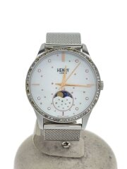 画像：クォーツ腕時計/アナログ/ステンレス/WHT/SLV/HL35-LM-0329//