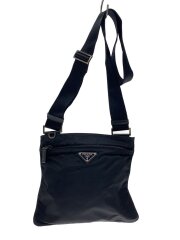 画像：ショルダーバッグ/ナイロン/BLK//