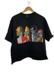 画像：Tシャツ/L/コットン/BLK