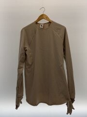 画像：長袖Tシャツ/L/コットン/BEG/BV8077-221