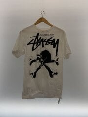画像：Tシャツ/M/コットン/WHT