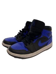 画像：AIR JORDAN 1 MID_エア ジョーダン 1 ミッド/27cm/BLU