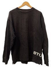 画像：90s/OLD STUSSY/長袖Tシャツ/XL/コットン/BLK/無地