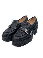 画像：GGマトラッセ/厚底/ローファー/37.5/BLK/718388//