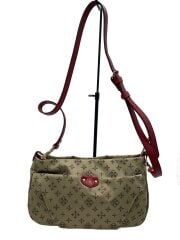 画像：ショルダーバッグ/ナイロン/BEG/総柄/CE-995