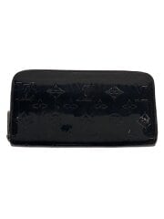 画像：ジッピー・ウォレット_モノグラム・ヴェルニ/エナメル/BLK/総柄/メンズ