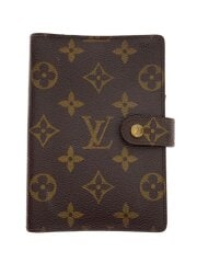 画像：アジェンダPM_モノグラム・キャンバス/レザー/BRW/レディース