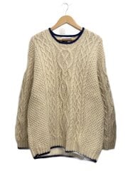 画像：ニット・セーター(厚手)/XL/ウール/WHT