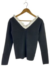 画像：トップス/1/ウール/BLK/19106-2282