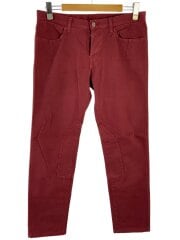 画像：ストレートパンツ/48/コットン/RED/287775 XZ676
