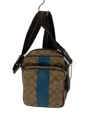 画像：ヘリテージ シグネチャー ショルダーバッグ/レザー/BRW/F70589