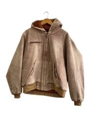 画像：Heisei Logo Vintage Like Duck Hoodie/L/コットン/BRW/NN1875//