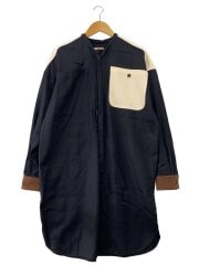 画像：シャツワンピース/42/レーヨン/BLK/R123TNA004//