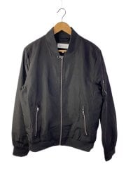 画像：MA-1ジャケット/M/ポリエステル/BLK/CMZ07904