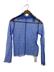 画像：21SS/長袖ブラウス/36/レーヨン/BLU/21S83008//