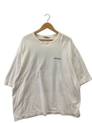 画像：Tシャツ/M/コットン/WHT/プリント/状態考慮//